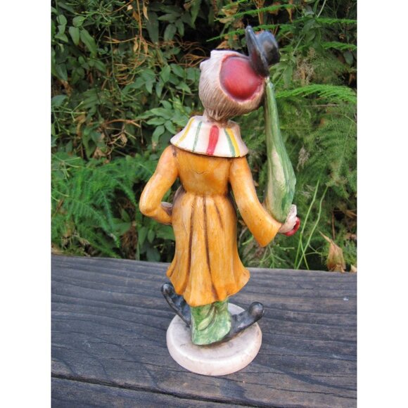 VTG Fontinini Italian Circus Clown Figurine Smiling Made in Italy Plastic 7.5" - Picture 12 of 15